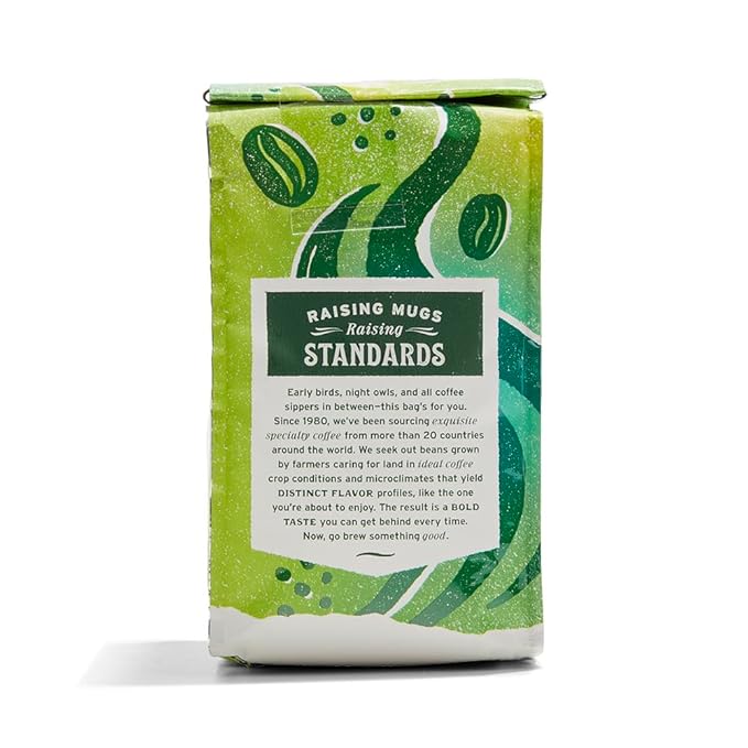 WHOLE FOODS MARKET Ground Extra Dark Roast Coffee, 12 OZ (Pack of 2)