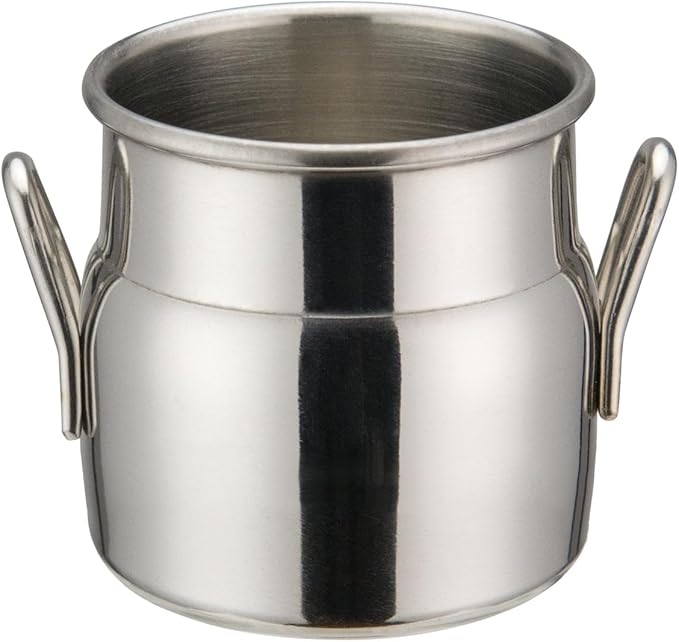 WINCO Mini Serving Milk Can, Silver