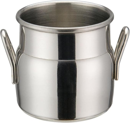 WINCO Mini Serving Milk Can, Silver