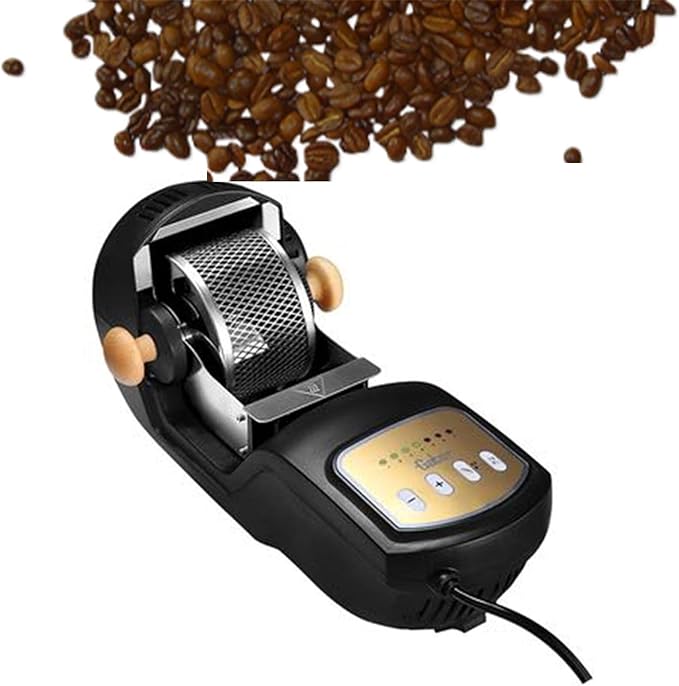 Upgrade Coffee Roaster Machine for Home Use, Household Electric Coffee Bean Roaster Roasting Machine Peanut Bean Home Coffee Roaster