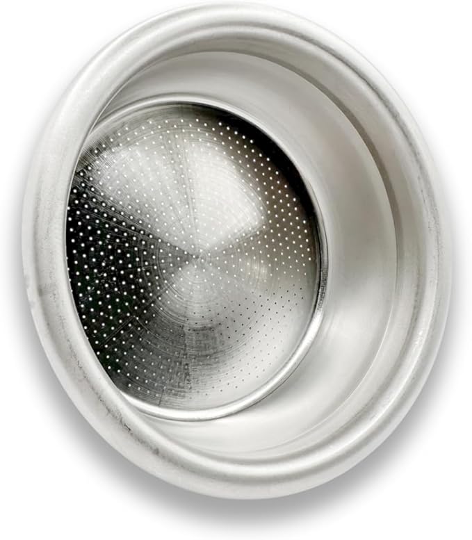 Original basket made for La Marzocco. Stainless Steel, Precision, X Filter Basket for double espresso. Fits all 58mm portafilters. (17g)