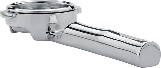 Normcore 58mm All Stainless Steel 180° Horizontal Lay-Flat Bottomless Portafilter - Fits E61, ECM, Rocket, Flair 58, Profitec - 18g High Extraction Basket, Includes Puck Screen, 200 Papers Filter