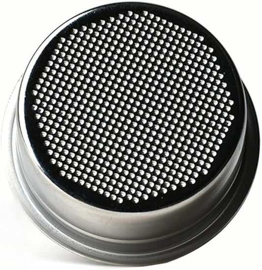 LEVERPRESSO 51mm Non-Pressurized Espresso Filter Basket, Ridgeless 18g 304 Stainless Steel Portafilter Basket, 632 Micro-Holes, Fits Most 51mm Portafilters