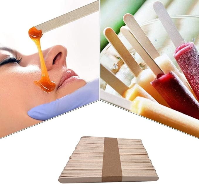 100 Pieces 2 Ounce Plastic Graduated Cups 60 ml Transparent Scale Cups with 100 Pieces Wooden Stirring Sticks for Mixing Paint, Stain, Epoxy, Resin