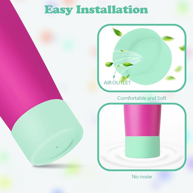 2PCS Silicone Boots for Owala 30oz & 40oz FreeSip Sway Bottles & Tumblers – Non-Slip, Scratch-Resistant, Stability Enhancer for Owala Accessories (Shocking Grape)