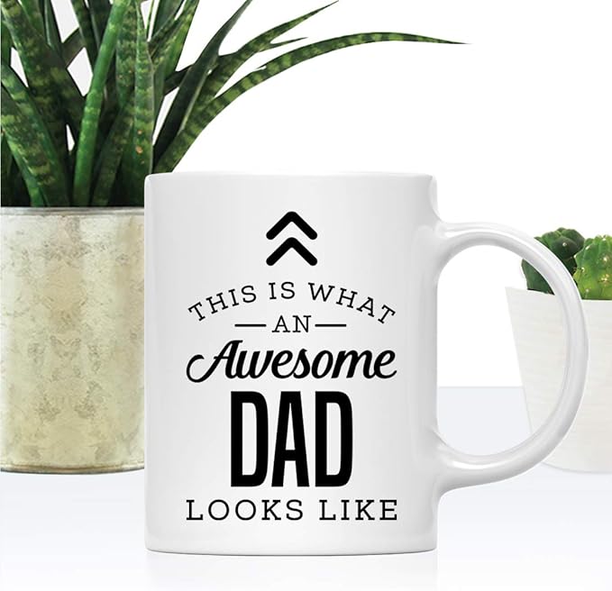 Andaz Press This is What an Awesome Looks Like Family 1 Coffee Mug Collection (Dad)