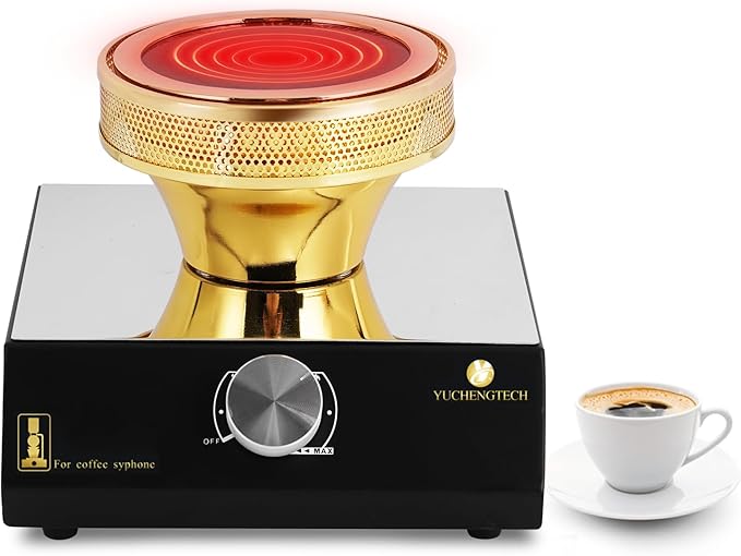 YUCHENGTECH Coffee Heater for Vacuum Coffee Pot, 130ml, 400W, 110V