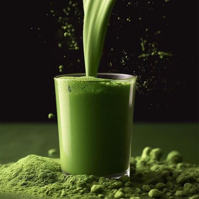 Authentic Ceremonial Matcha USDA Organic Premium Matcha Green Tea Powder for Drinking and Latte 100% Pure No Additives 21 sticks