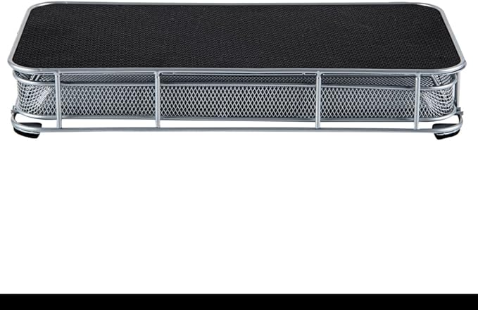 Restaurantware Restpresso 14.8 x 7.3 x 2.4 Inch Coffee Capsule Drawer 1 Heavy-Duty Pod Drawer - Holds 40 Nespresso Capsules Grip Top Iron Espresso Pod Organizer Mesh Tray Pods Not Included