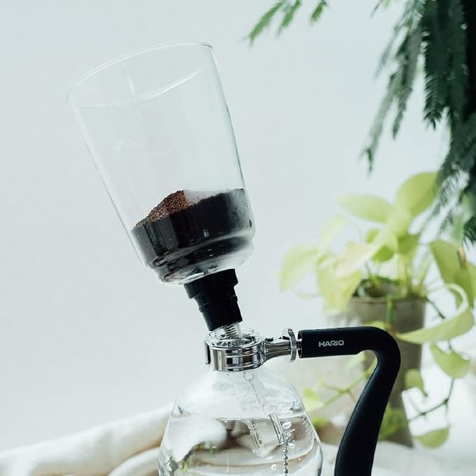 Hario NXAR-5 Coffee Siphon Next Coffee Drip for 5 People, Black
