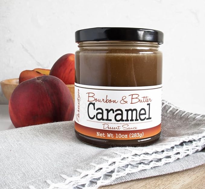 Paradigm Foodworks Bourbon & Butter Caramel Sauce, 10 Ounce