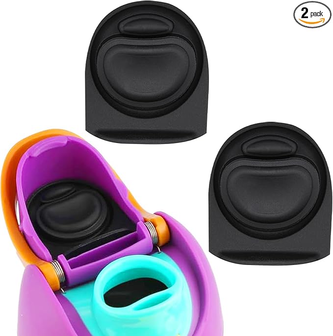 2 Pcs Replacement Rubber Seal Stopper Compatible with Owala FreeSip,Water Bottle Top Gasket Lid for Owala 16/19/24/32/40oz Bottle Mouth Cap Silicone Stoppers Parts Insert Accessories 2PB-4