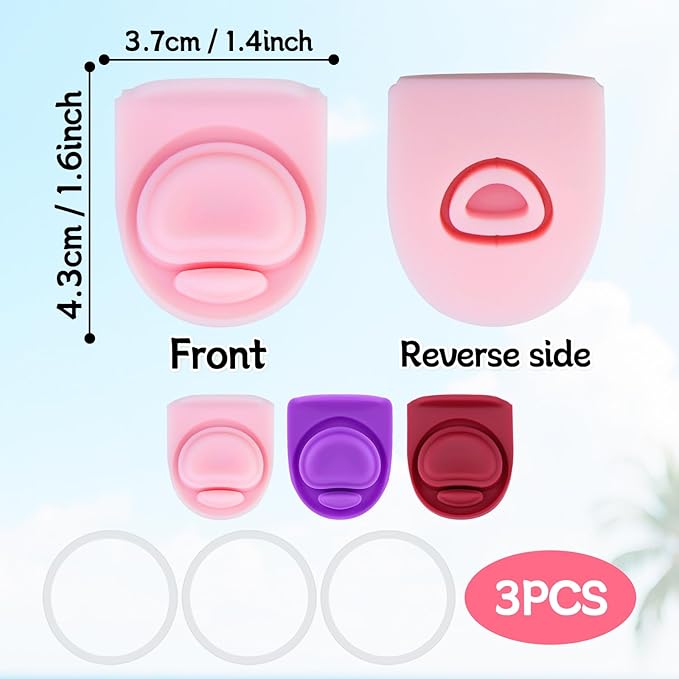 3 Sets Replacement Seal Stopper and O Ring Gasket Compatible with Owala FreeSip 24oz 32oz,Water Bottle Lid Insert Cap Rubber Seal Parts for Owala 16/19/24/32/40oz Mouth Piece Accessories Z3K12