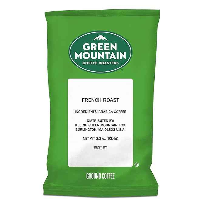 Green Mountain Coffee Roasters French Roast, Keurig Fractional Packs, 50 Count, 2.2 oz.