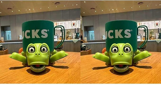 JOD® Turtle Cup Holder, Turtle Coaster with Funny Expression, 2 PCS Cup Holder with Liftable Limbs & Expressive Face for Turtles,Tortoise Lover Gag Gifts Home Decor (2PC-LightGreen)