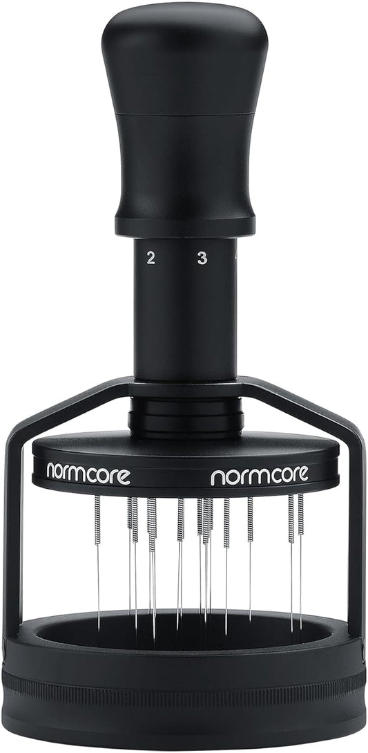 Normcore 58mm Concentric Needle Distributor Tool V3, Espresso WDT Tool with Magnetic Base, Adjustable Depth Coffee Stirrer, Distribution Tool for Baristas