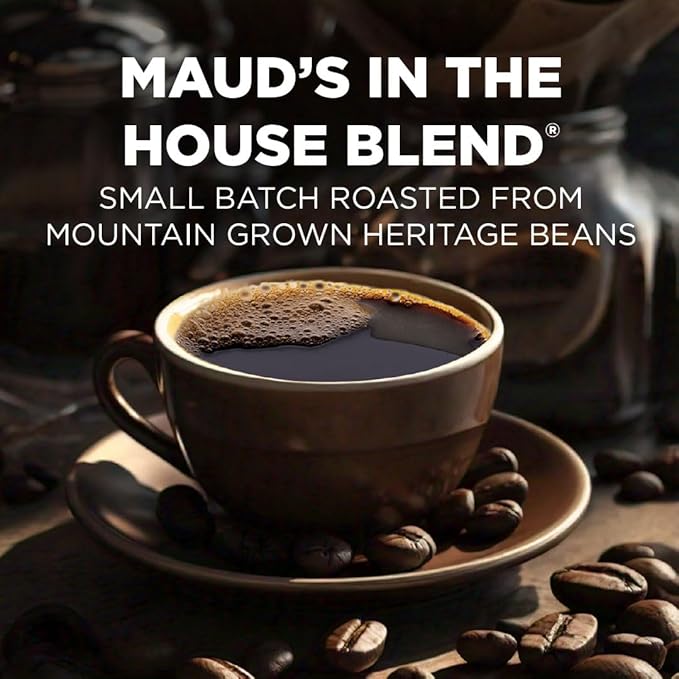 Maud's Medium Roast Coffee Pods, 100 ct, Recyclable Single Serve Pods – 100% Arabica Coffee, Compatible with Keurig K Cups Maker