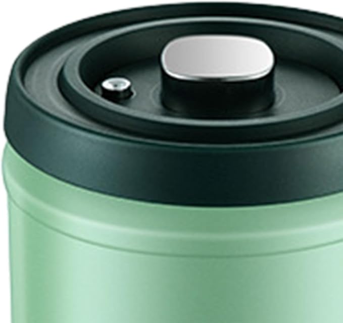 Vacuum Coffee Canister Kitchen Canister Sturdy Practical Versatile Airtight Container Grounds Bean Storage Jar for Flour Cafe, 1100 ml