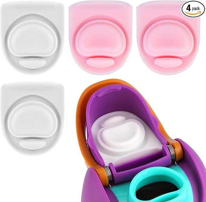 4pcs Replacement Silicone Stopper Seal Compatible with Owala FreeSip 24oz 32oz,Water Bottle Lid Insert Cap Rubber Seal Parts for Owala 16/19/24/32/40oz Spout Gasket Mouthpiece Accessories