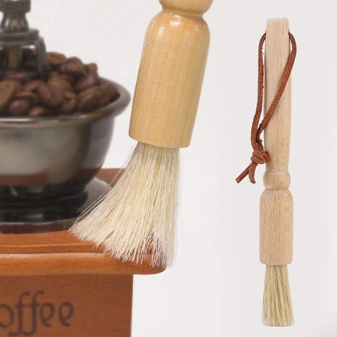Coffee Grinder Cleaning Brush, Bar Tabletop Cleaning Tool for Coffee Powder, Durable Coffee Utensil Accessories