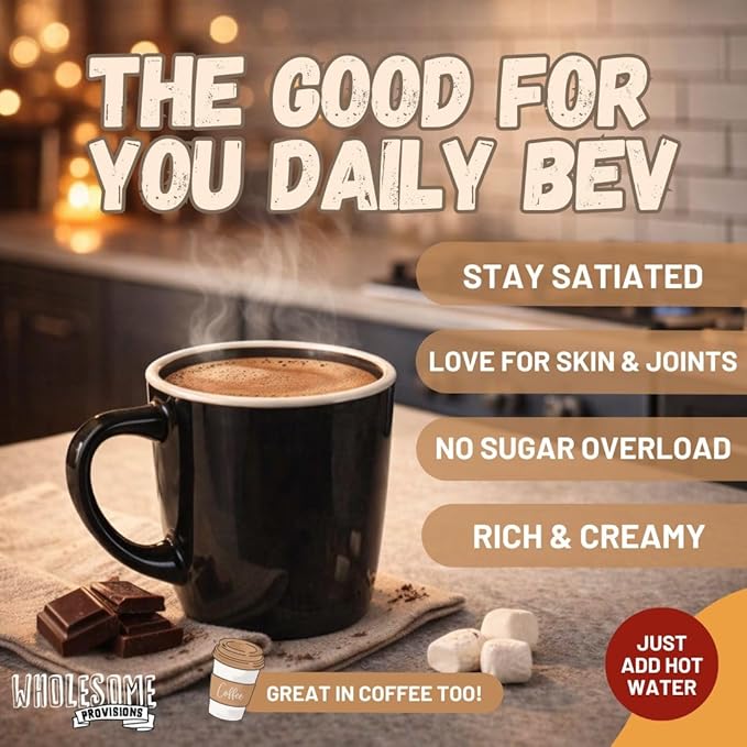 Protein Hot Chocolate, Keto Hot Chocolate Mix, Low Carb Hot Cocoa, 15g Protein, 3g Net Carbs, Low in Sugar, Instant Hot Coco, 7 Individual Macro-Controlled Packages (Classic, 5 Pack)