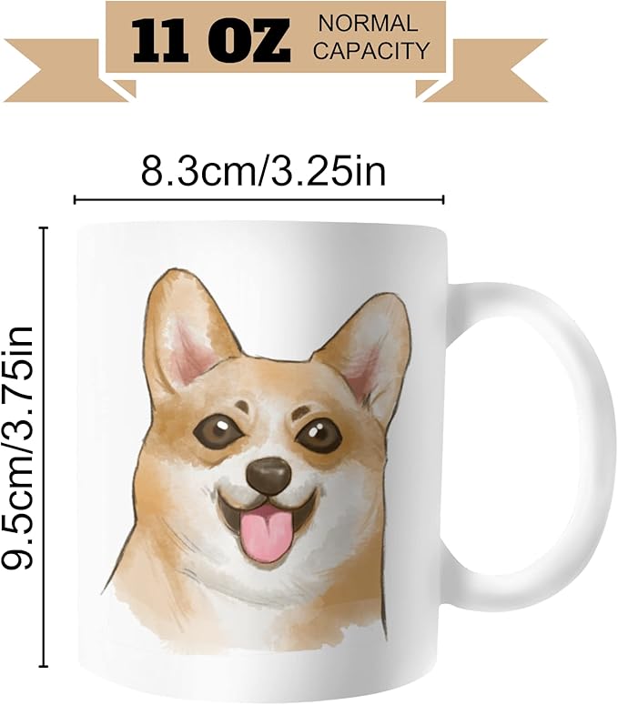 Custom Mug With Pictures - Personalized Coffee Mug With Photo, Text, Logo | Customized Gifts for Men & Women | Taza Personalizada 11oz Tea Cup Printed on Both Sides | Birthdays, Holidays, Mother’s Day