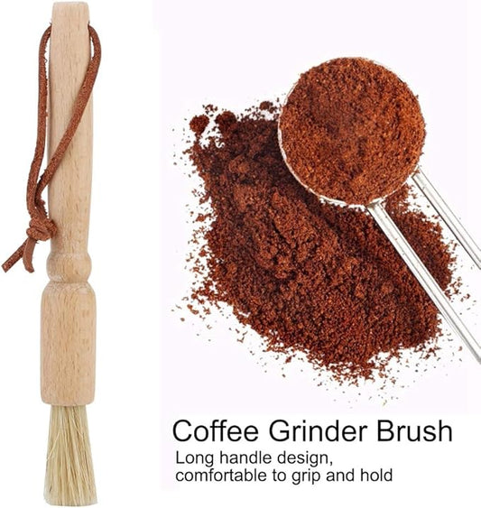 Coffee Grinder Cleaning Brush, Bar Tabletop Cleaning Tool for Coffee Powder, Durable Coffee Utensil Accessories