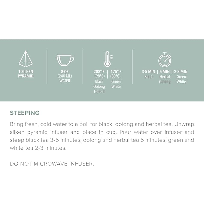 Teabloom - World's Finest Pyramid Tea Collection, 24 Varieties of USDA Certified Organic & Kosher Teas - Black Tea, Green Tea, White Tea, Oolong Tea, and Herbal/Fruit Tea Blends