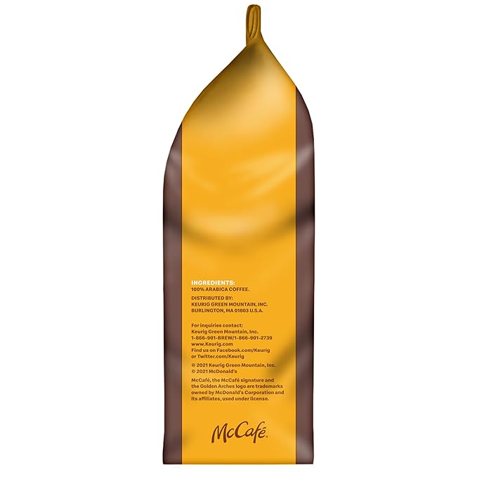 McCafe Premium Roast, Medium Roast Ground Coffee, 12 oz Bag (Pack of 2)