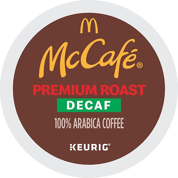 McCafe Keurig Single Serve K-Cup Pods, Premium Roast Decaf, 32 Count