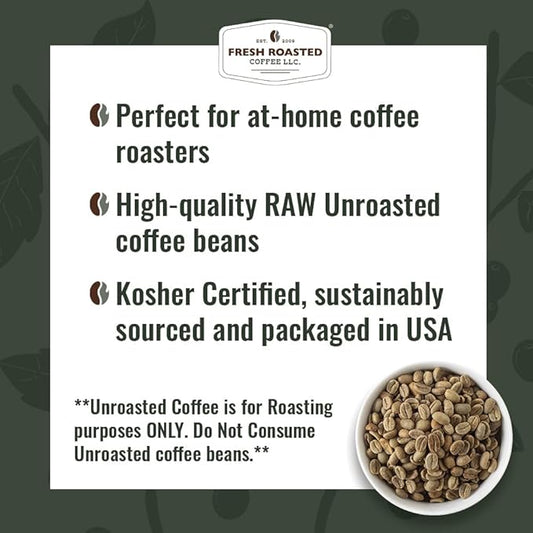 Fresh Roasted Coffee, Unroasted Americas Home Roasting Starter Kit, Kosher