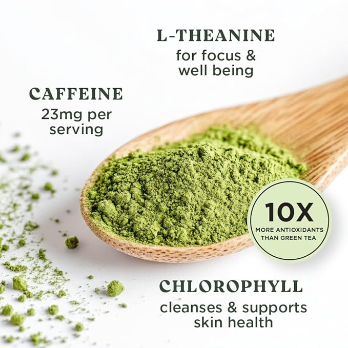 The Harmony Matcha Yuzu (10 Sticks) Premium Japanese Matcha Powder, Rich in Antioxidants & L-Theanine, Sweetened with Organic Sugar, No Preservatives