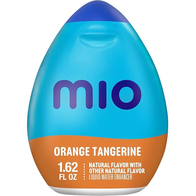 Mio Vitamins Liquid Water Enhancer, Orange Tangerine, 1.62 OZ, 7-Pack