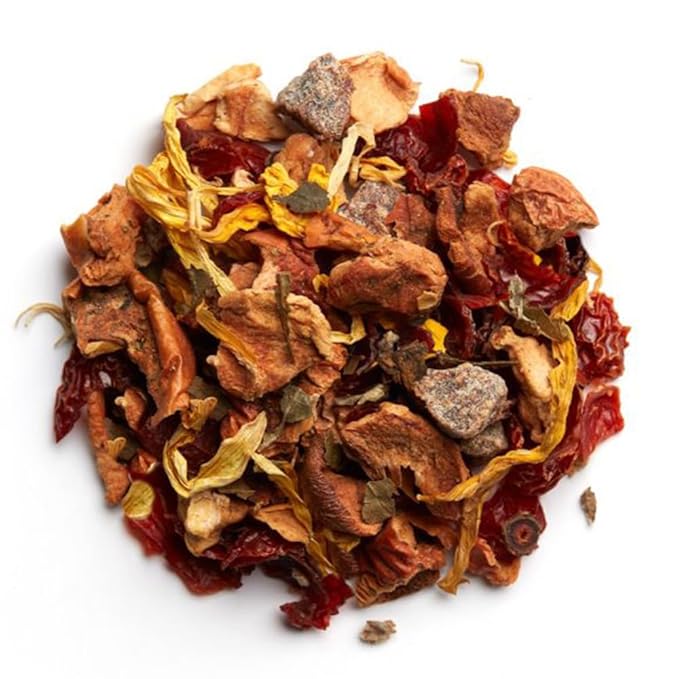 Palais des Thés - French Garden - Herbal Caffeine-Free Tea with Pear & Blackberry - Premium Tea Bags, Serves 15 Cups
