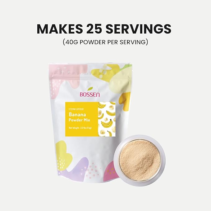 Bossen Bubble Tea Powder Mix (Banana)