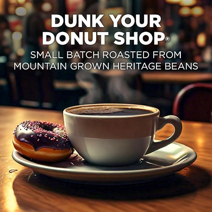 Maud's Donut Shop Coffee Pods, 100 ct, Light Roast Recyclable Single Serve Pods – 100% Arabica Coffee, Compatible with Keurig K Cups Maker