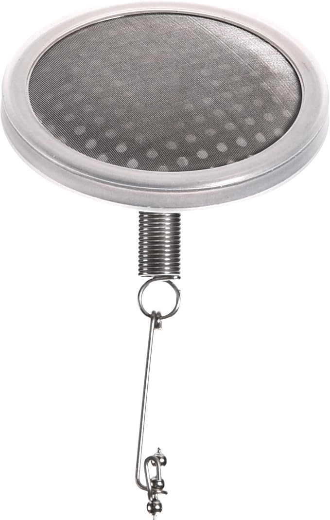 Reusable Syphon/Siphon Coffee Filter for Hario Yama Siphon Coffee Maker & Other Similar Syphon Coffee Maker, Permanent Stainless Steel & Silicon Rubber, Easy to Clean