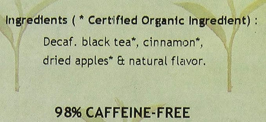 Davidson's Organics, Decaffeinated Cinnamon Apple, Loose Leaf Tea, 16-Ounce Bag