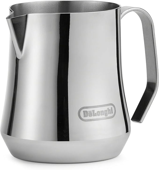 De'Longhi Milk Frothing Pitcher, Stainless Steel, 17 oz - DLSC069