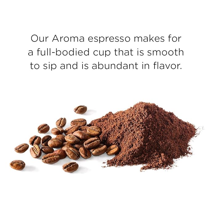 CAFFÉ CONTEMPO Italian Style Espresso, Aroma Blend, 2 LB Whole Bean, Dark Roast, Freshly Roasted Coffee