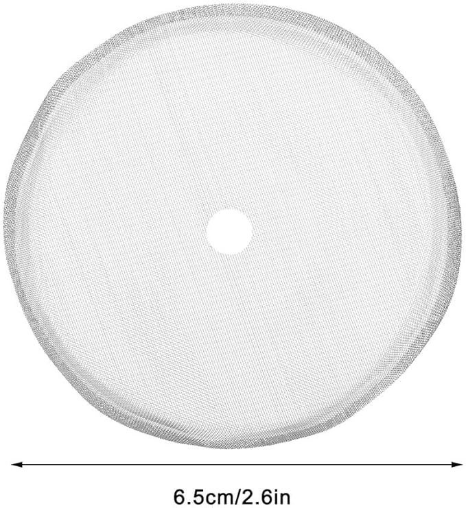 French Press Replacement Filter Screen, 5 Pack 2.6 Inch Universal Stainless Steel Reusable Filter Mesh Screen Coffee Press Filters for French Press Coffee Maker
