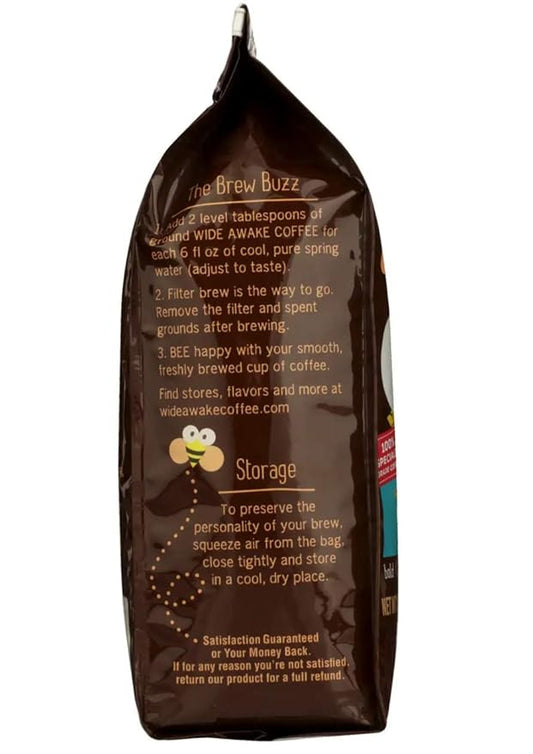 Wide Awake Coffee House Blend Ground Coffee, 12 Ounce