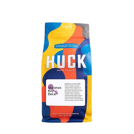 Skeleton Key Decaf - Roasted by Huckleberry Roasters - Freshly Ground Coffee - 5 Pound Bag