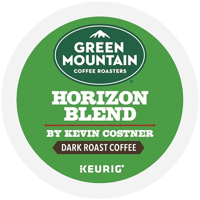 Green Mountain Coffee Roasters Horizon Blend Coffee by Kevin Costner, Keurig Single Serve K-Cup Pods, 60-Count (6 x 10 Count Boxes)