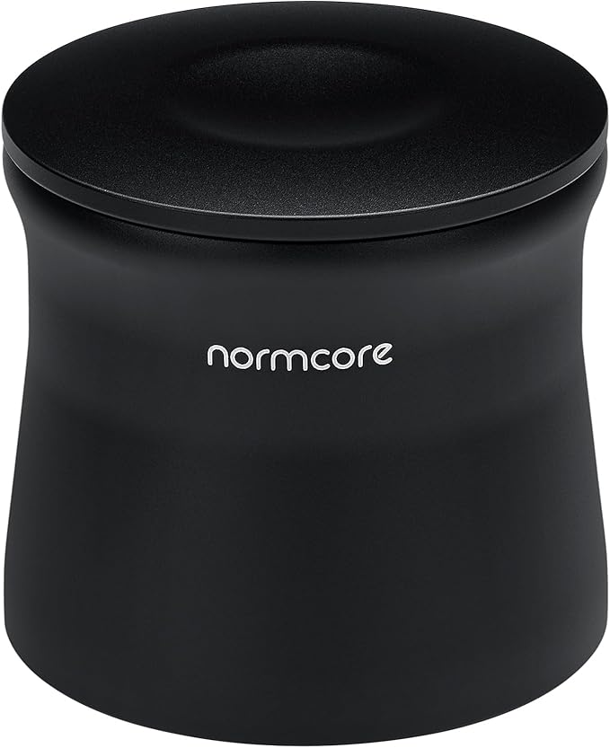 Normcore 58mm Magnetic Dosing Cup, Espresso Portafilter Dosing Cup, Barista Coffee Grinder Dosing Tools Fit 58mm Portafilter Basket, Matte Black Anodized Aluminum