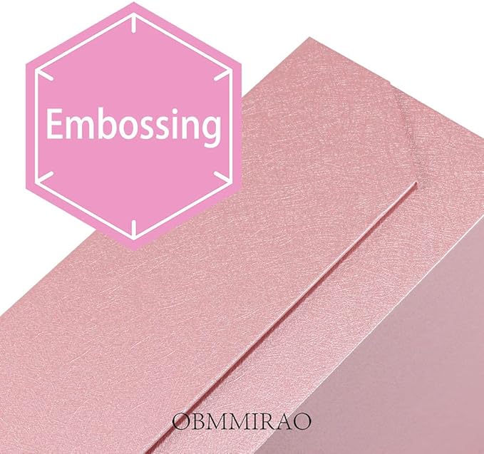 Upgrade 3PCS Pink Gift Box 9.5x7x4 Inches, Sturdy Gift Box with Lid for Gift Packaging, Foldable Magnetic Closure Storage Boxes, Bridesmaid proposal box, Rectangle Collapsible Box