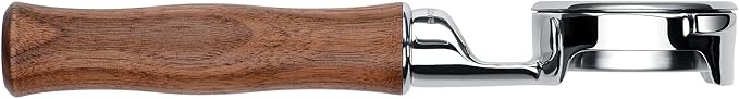 Normcore 58mm Slim Naked Portafilter with 18g Precision High Extraction Basket Fits Gaggia Classic Pro, Gaggia Carezza, Gaggia Cubika Plus Espresso Machines, Upgraded American Walnut Handle