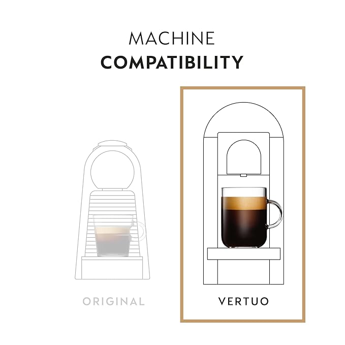 Nespresso Capsules Vertuo, Odacio, Medium Roast Coffee, 30-Count Coffee Pods, Brews 7.8oz.