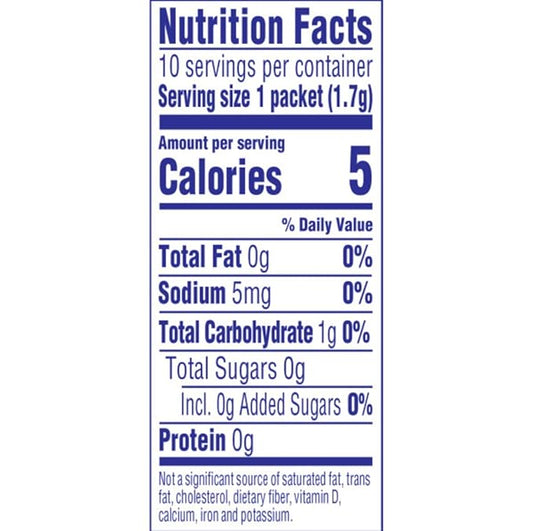 Crystal Light Sugar-Free Raspberry Ice Drink Mix (10 On-the-Go Packets)