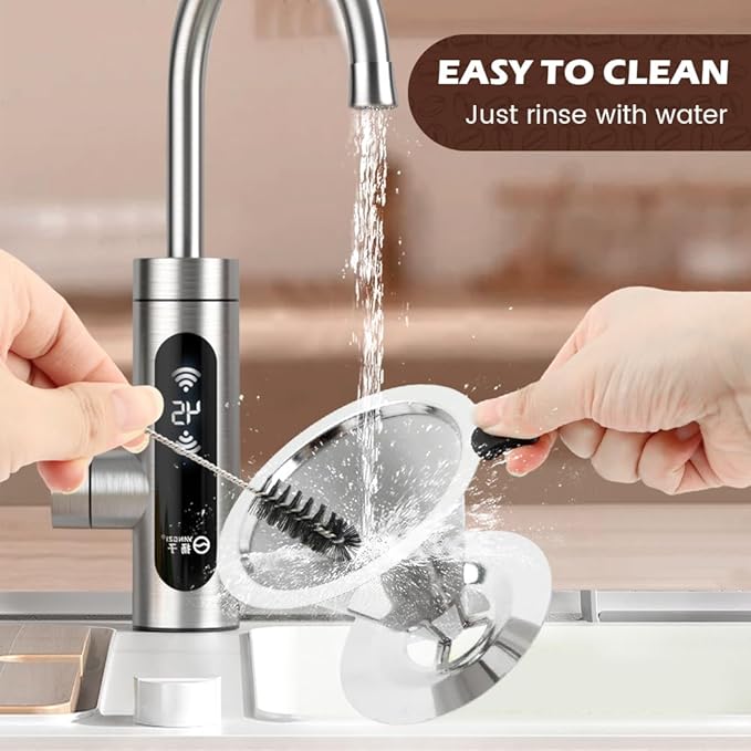 Pour Over Coffee Dripper,Upgraded Double Micro Mesh Filter With Cleaning Brush & 15g Measuring Scoop,Stainless Steel Reusable Coffee Filters Metal Cone-Filter Paperles(1-2cups)